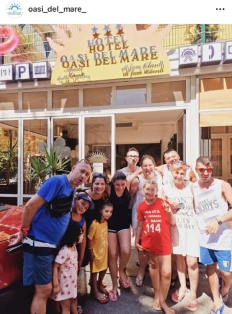 Oasi Del Mare Hotel Rimini Bagian luar foto