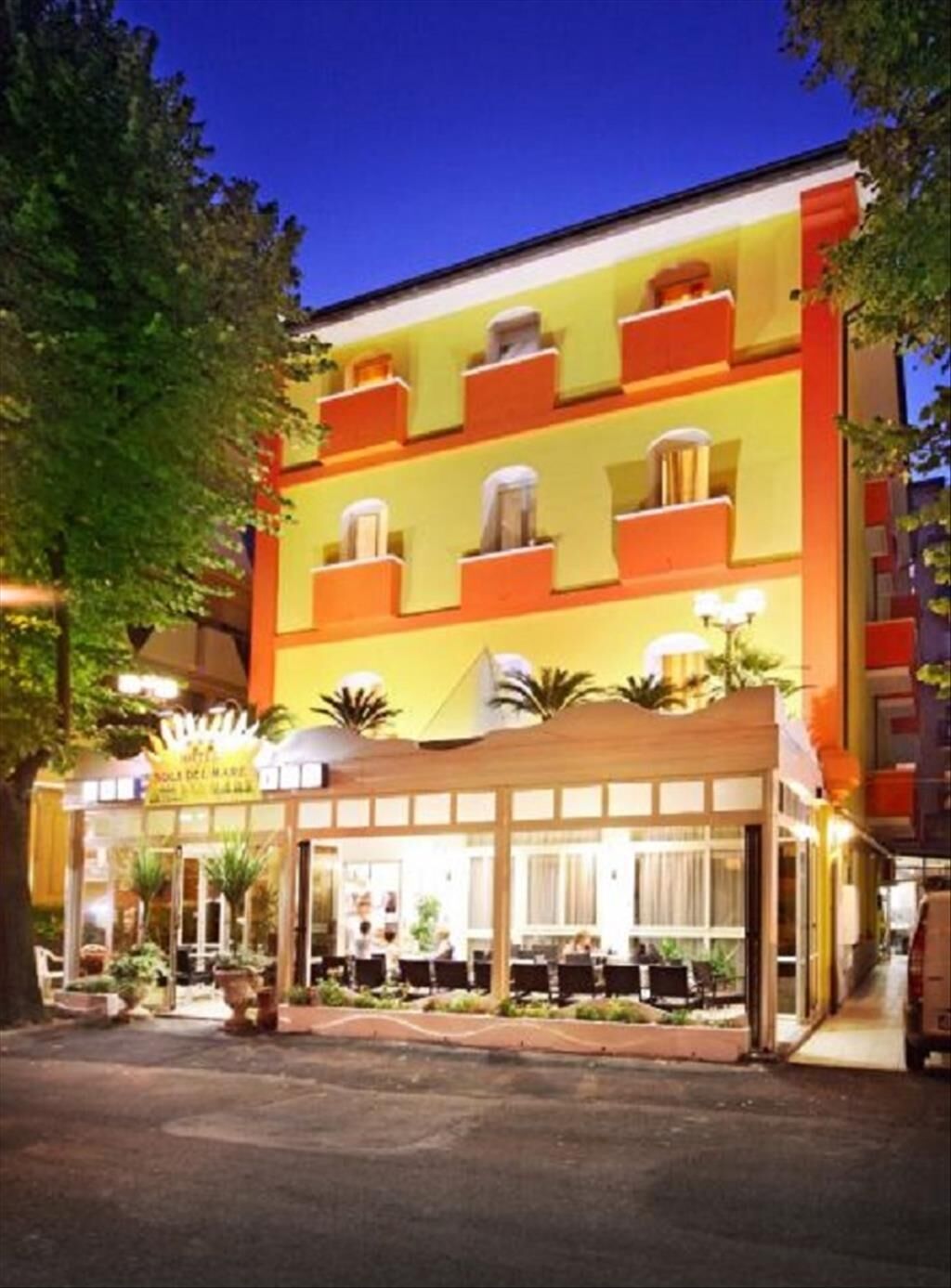 Oasi Del Mare Hotel Rimini Bagian luar foto